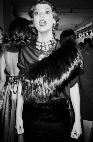 Linda Evangelista, London, 1992, photographed by Michel Haddi for British Vogue. Courtesy of Michel Haddi. All rights reserved,