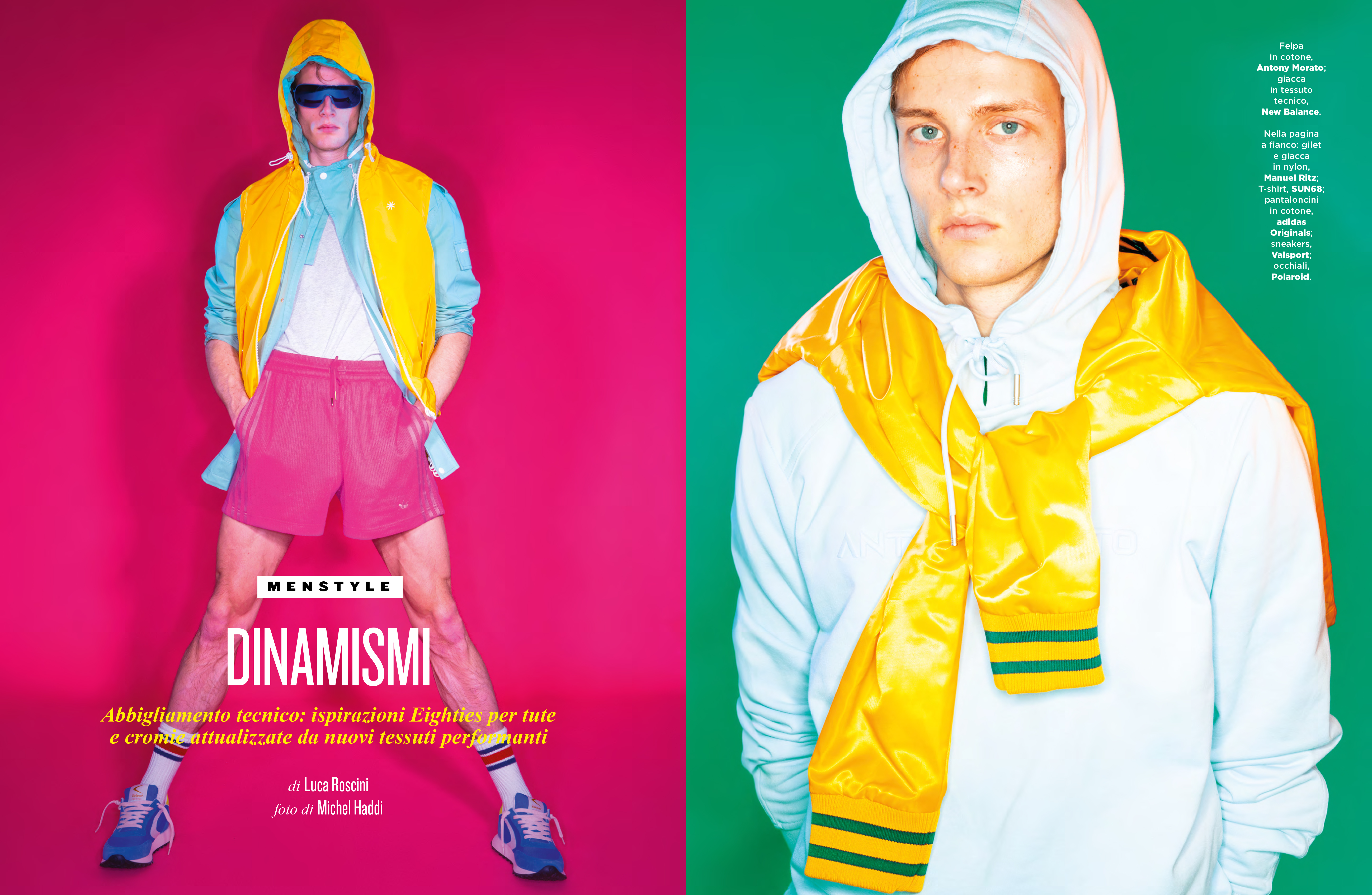 Style Magazine Italy/Moda Sport 2024 Iconic Photography by Michel Haddi 0