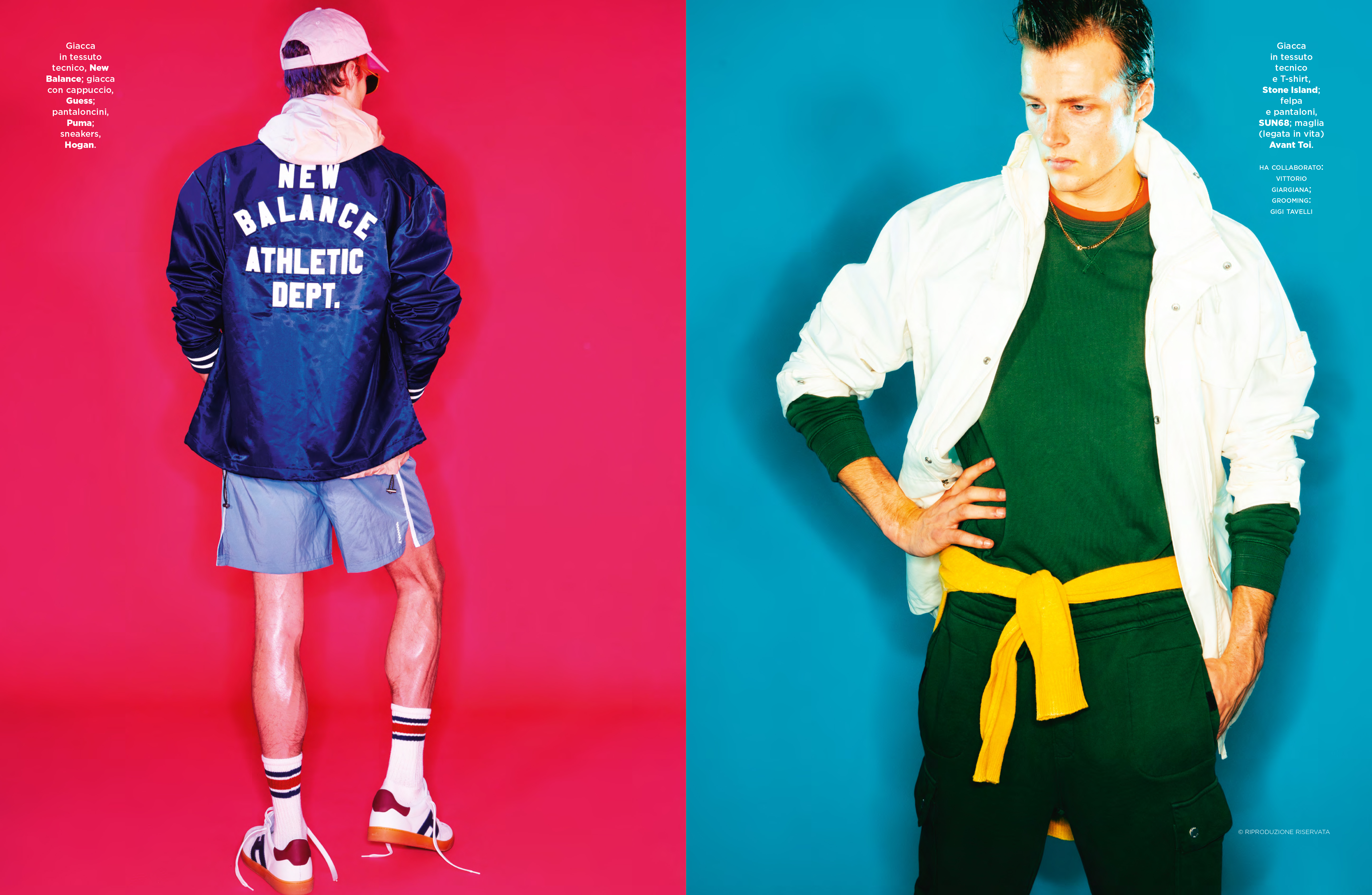 Style Magazine Italy/Moda Sport 2024 Iconic Photography by Michel Haddi 4