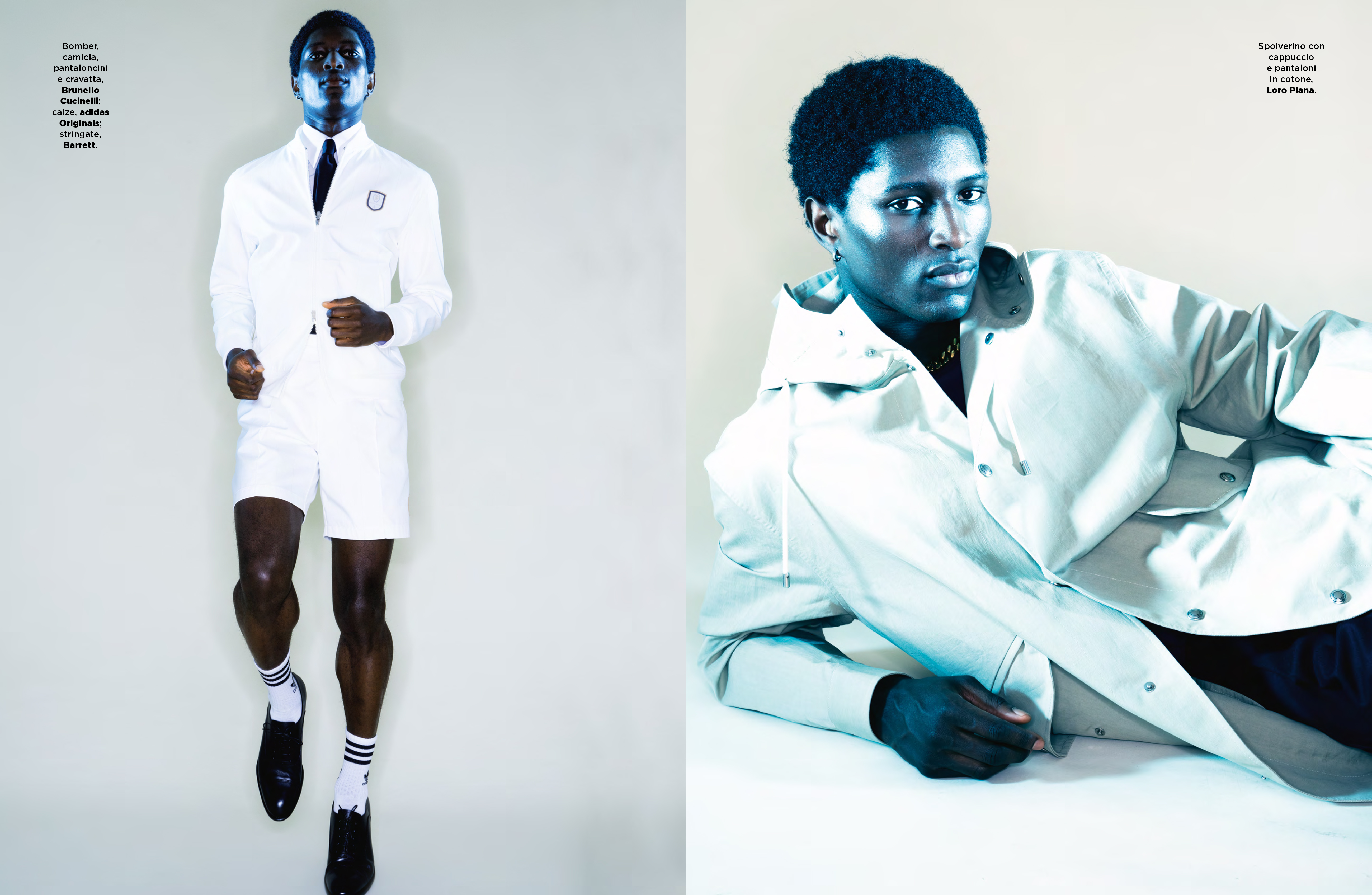 Style Magazine Italy/Moda Sport Classico 2024 Iconic Photography by Michel Haddi 2