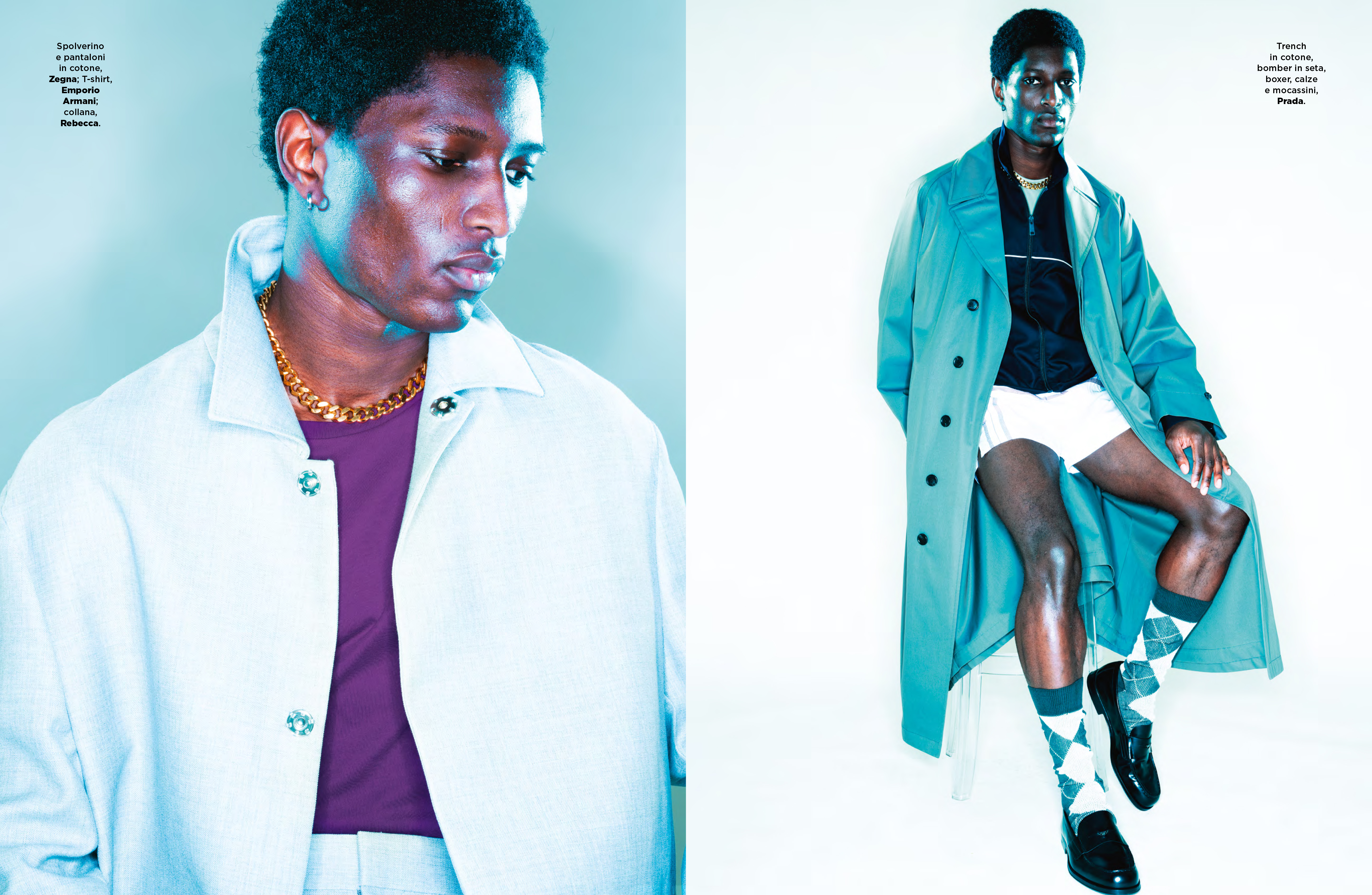Style Magazine Italy/Moda Sport Classico 2024 Iconic Photography by Michel Haddi 1