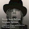 Never Seen Before: Stephen Sprouse